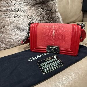 Authentic  Chanel Leboy bag